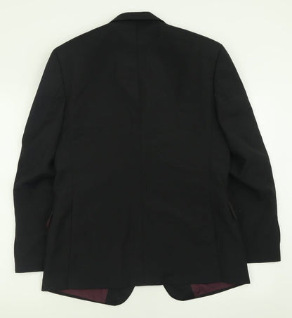 Mens UK Size 38 Skopes Regular Black Suit Jacket
