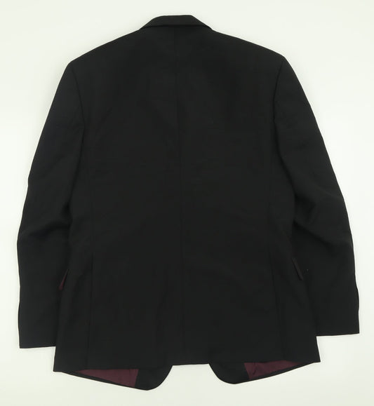 Mens UK Size 38 Skopes Regular Black Suit Jacket