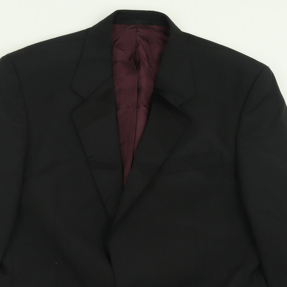 Mens UK Size 38 Skopes Regular Black Suit Jacket