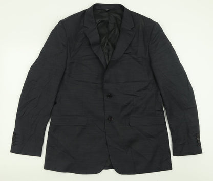 Mens UK Size 42 Marks and Spencer Regular Black Suit Jacket