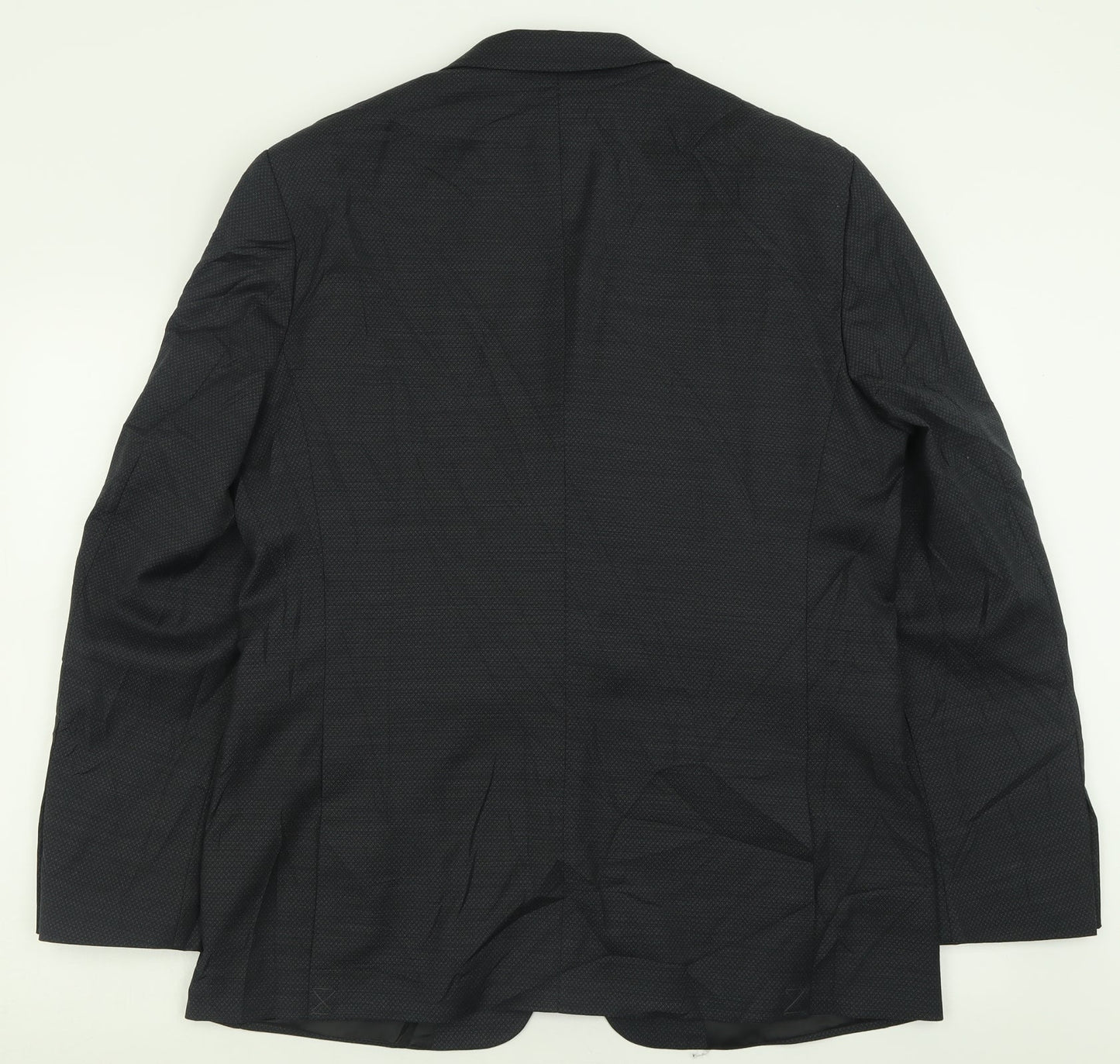 Mens UK Size 42 Marks and Spencer Regular Black Suit Jacket