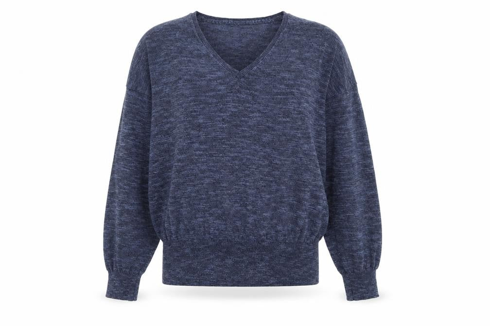 Womens UK Size S Woolworths Blue Pullover Jumper