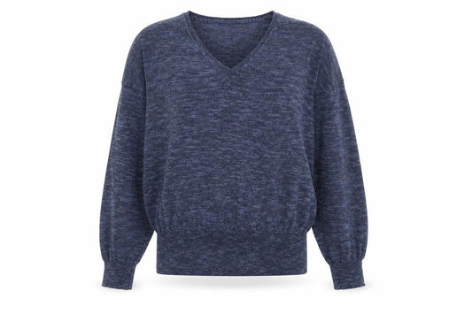 Womens UK Size S Woolworths Blue Pullover Jumper
