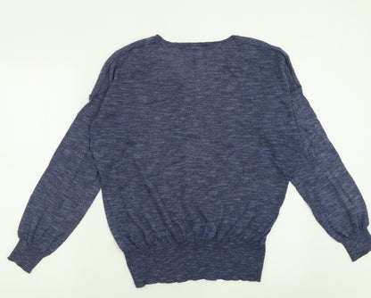 Womens UK Size S Woolworths Blue Pullover Jumper