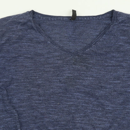 Womens UK Size S Woolworths Blue Pullover Jumper