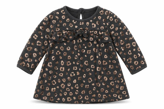 George Girls Multicoloured Animal Print Viscose Jumper Dress  Size 0-3 Months  Round Neck