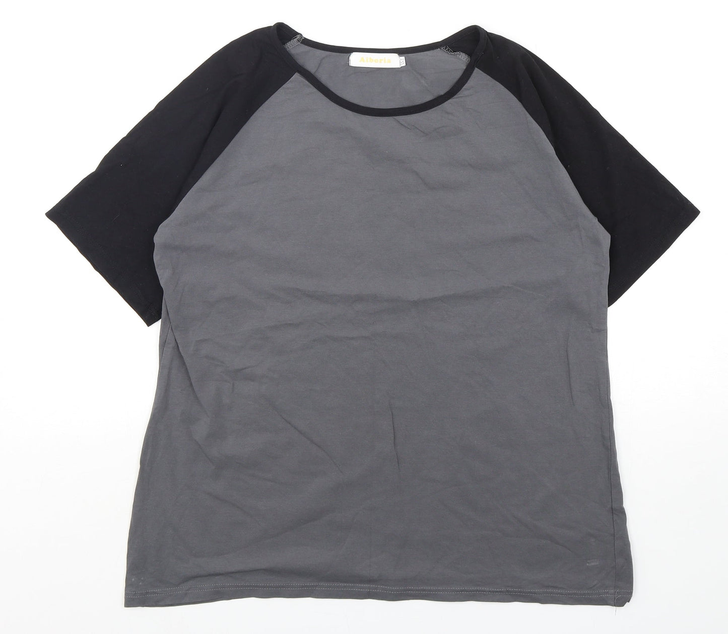 Aiboria Mens Multicoloured  Polyester  T-Shirt Size M Round Neck