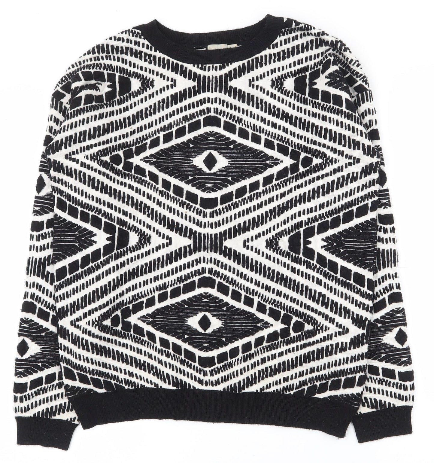 Womens UK Size 8 ASOS Black Pullover Jumper