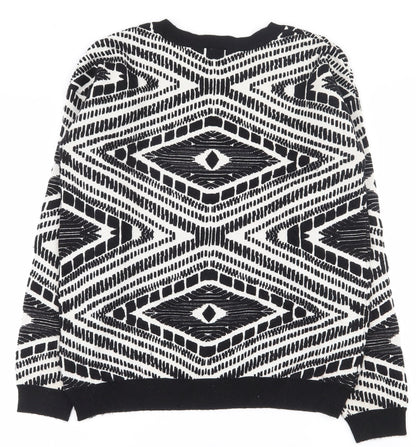 Womens UK Size 8 ASOS Black Pullover Jumper