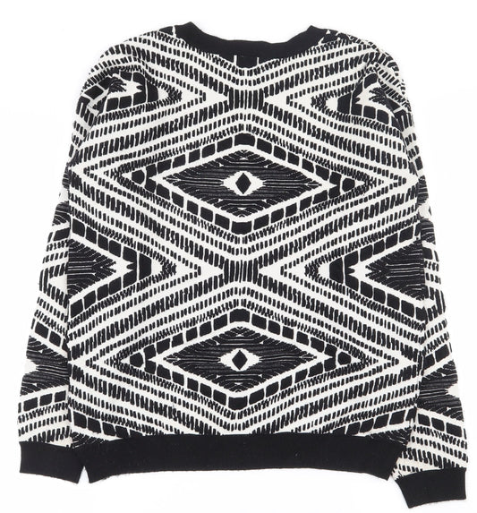 Womens UK Size 8 ASOS Black Pullover Jumper