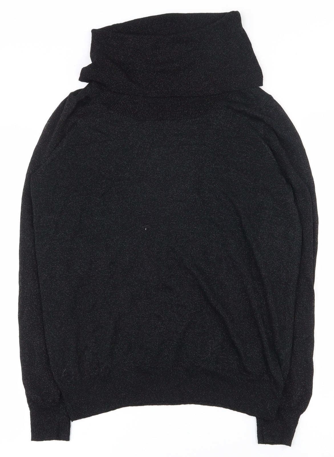 Womens UK Size 14 Preworn Black Pullover Jumper