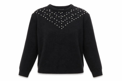 Womens UK Size 2XS Primark Black Pullover Jumper