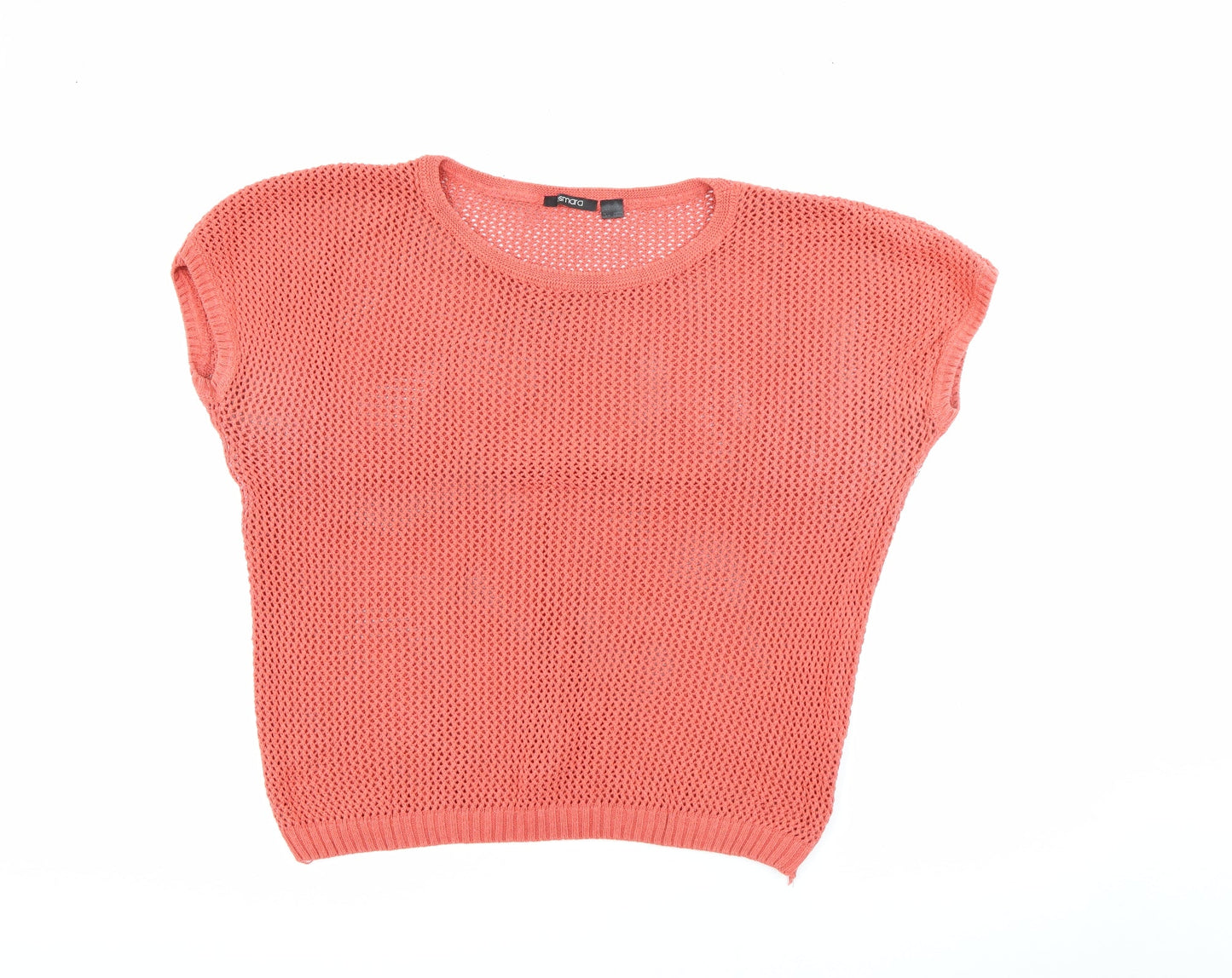 Womens UK Size L ESMARA Orange Pullover Jumper