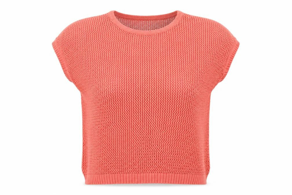 Womens UK Size L ESMARA Orange Pullover Jumper