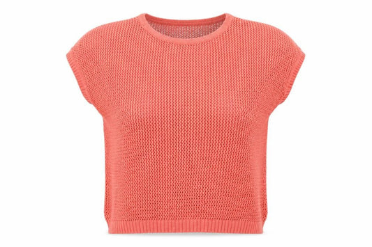 Womens UK Size L ESMARA Orange Pullover Jumper