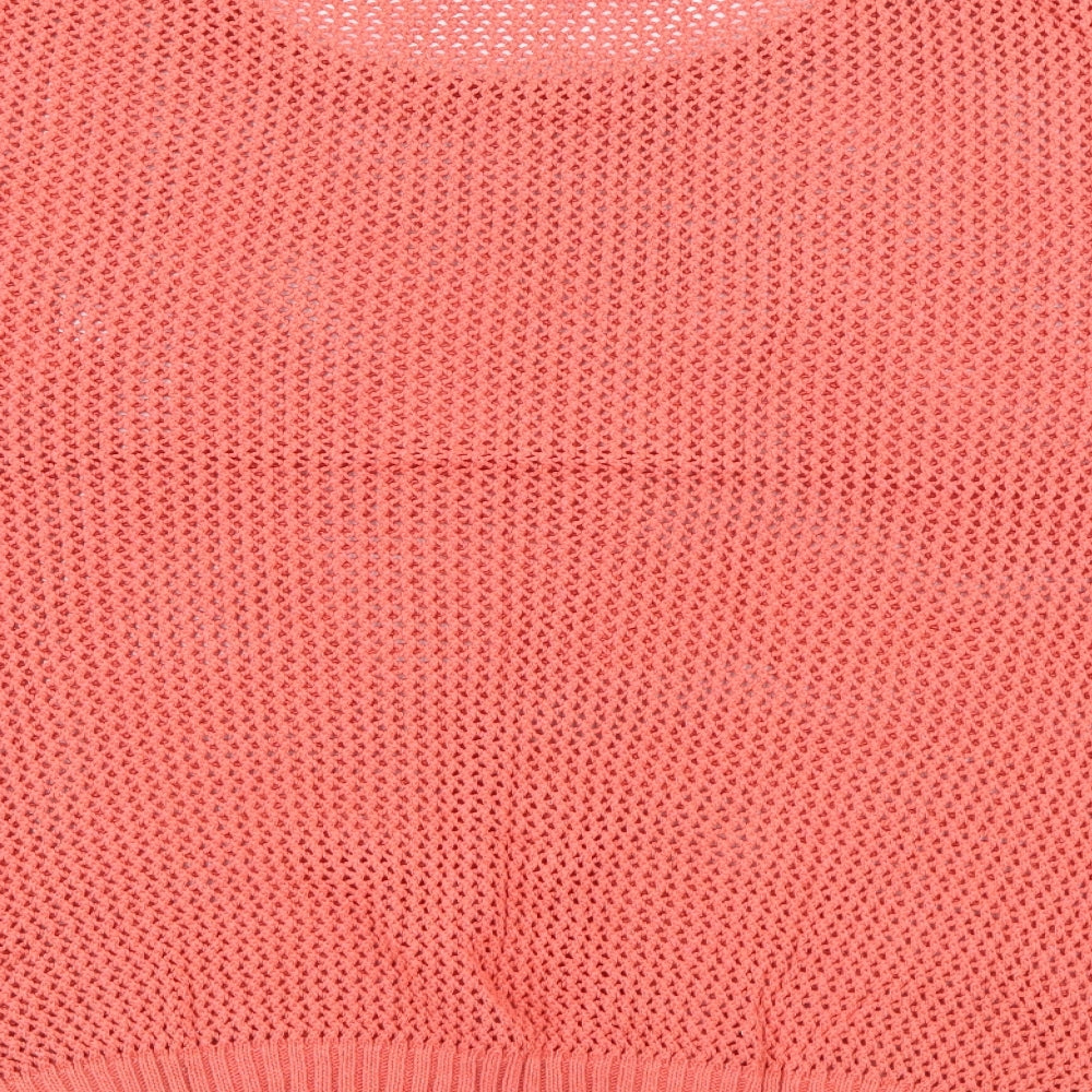 Womens UK Size L ESMARA Orange Pullover Jumper