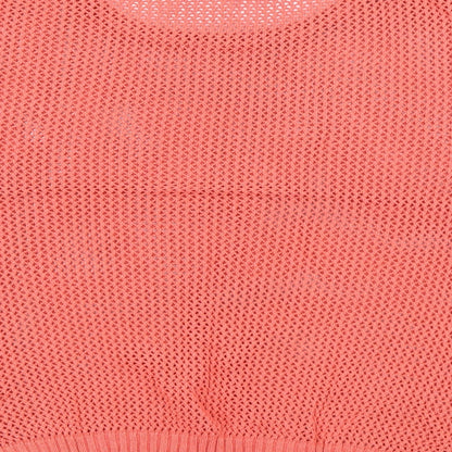 Womens UK Size L ESMARA Orange Pullover Jumper
