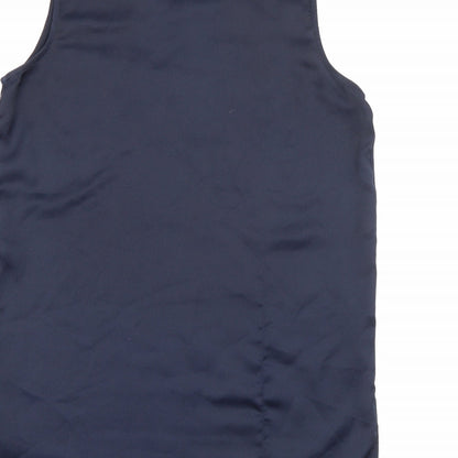 Womens UK Size 10 New Look Blue Camisole Tank