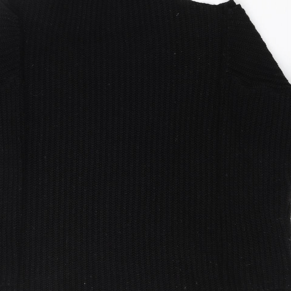Womens UK Size S New Look Black Pullover Jumper