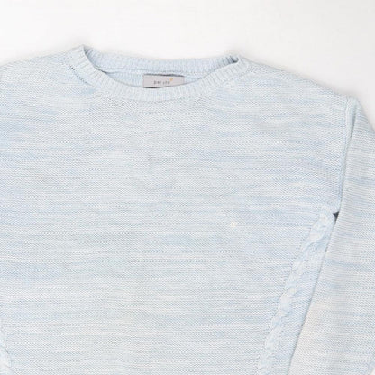 Womens UK Size 10 Per Una Blue Pullover Jumper