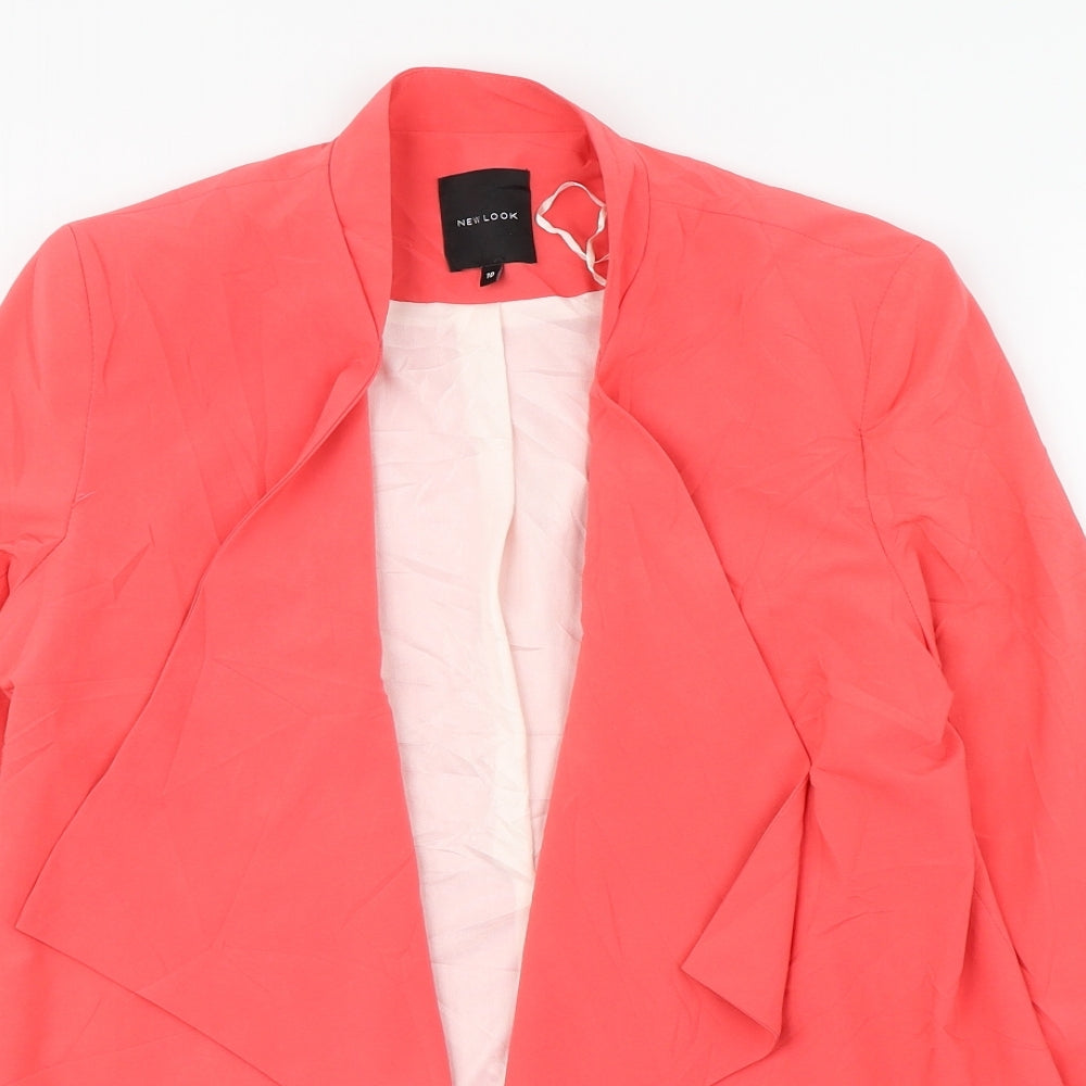 Womens UK Size 10 New Look Pink Jacket