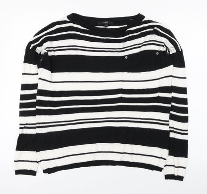 Womens UK Size 10 NEXT Black Pullover Jumper