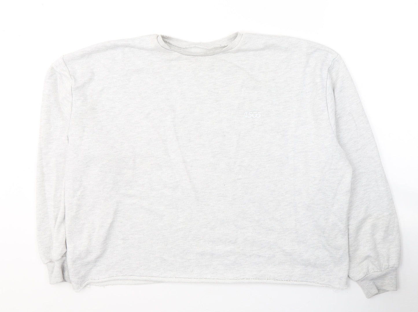 Womens UK Size 12 ASOS Grey Pullover Sweatshirt