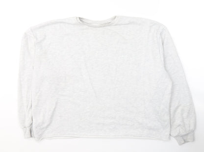 Womens UK Size 12 ASOS Grey Pullover Sweatshirt