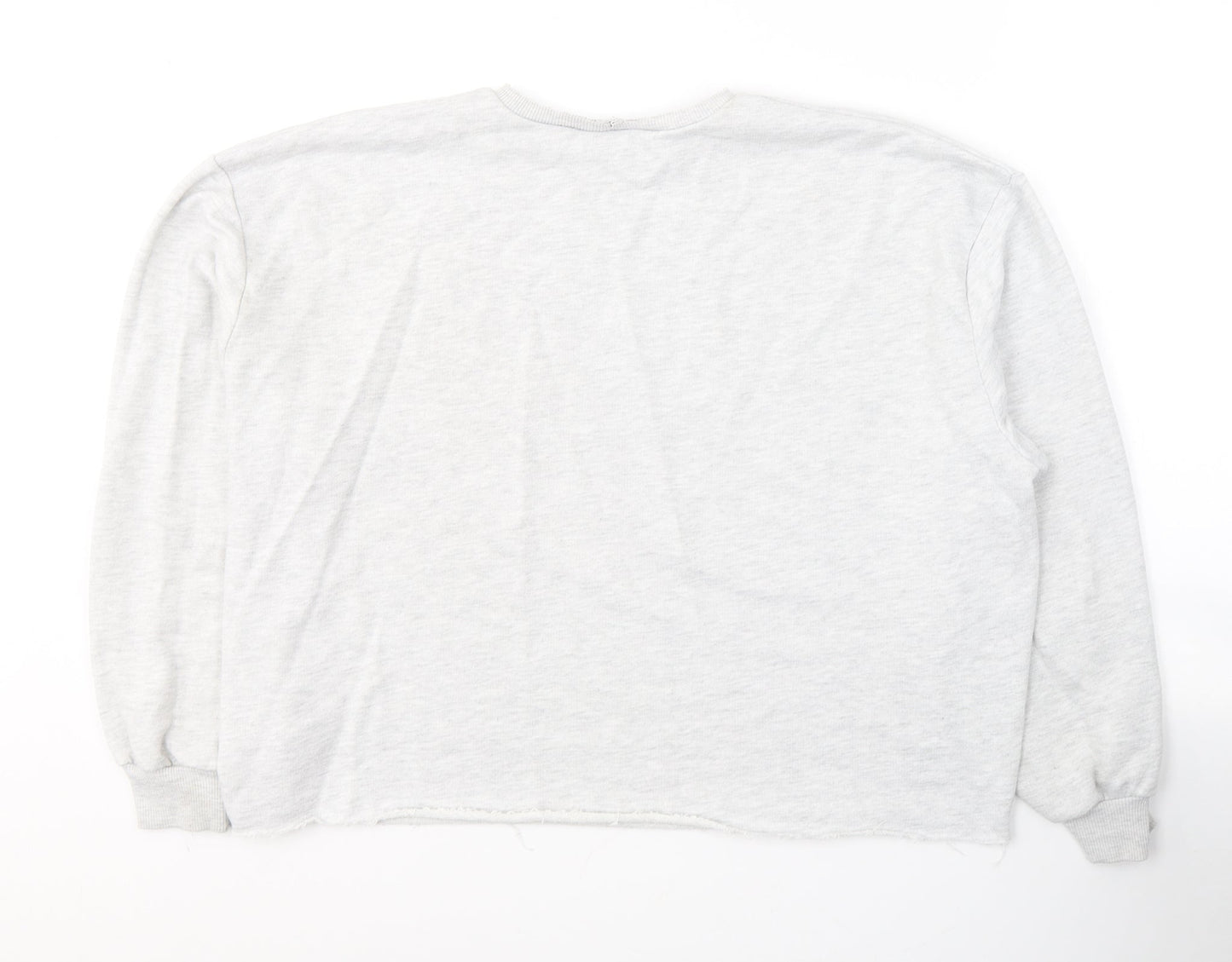 Womens UK Size 12 ASOS Grey Pullover Sweatshirt