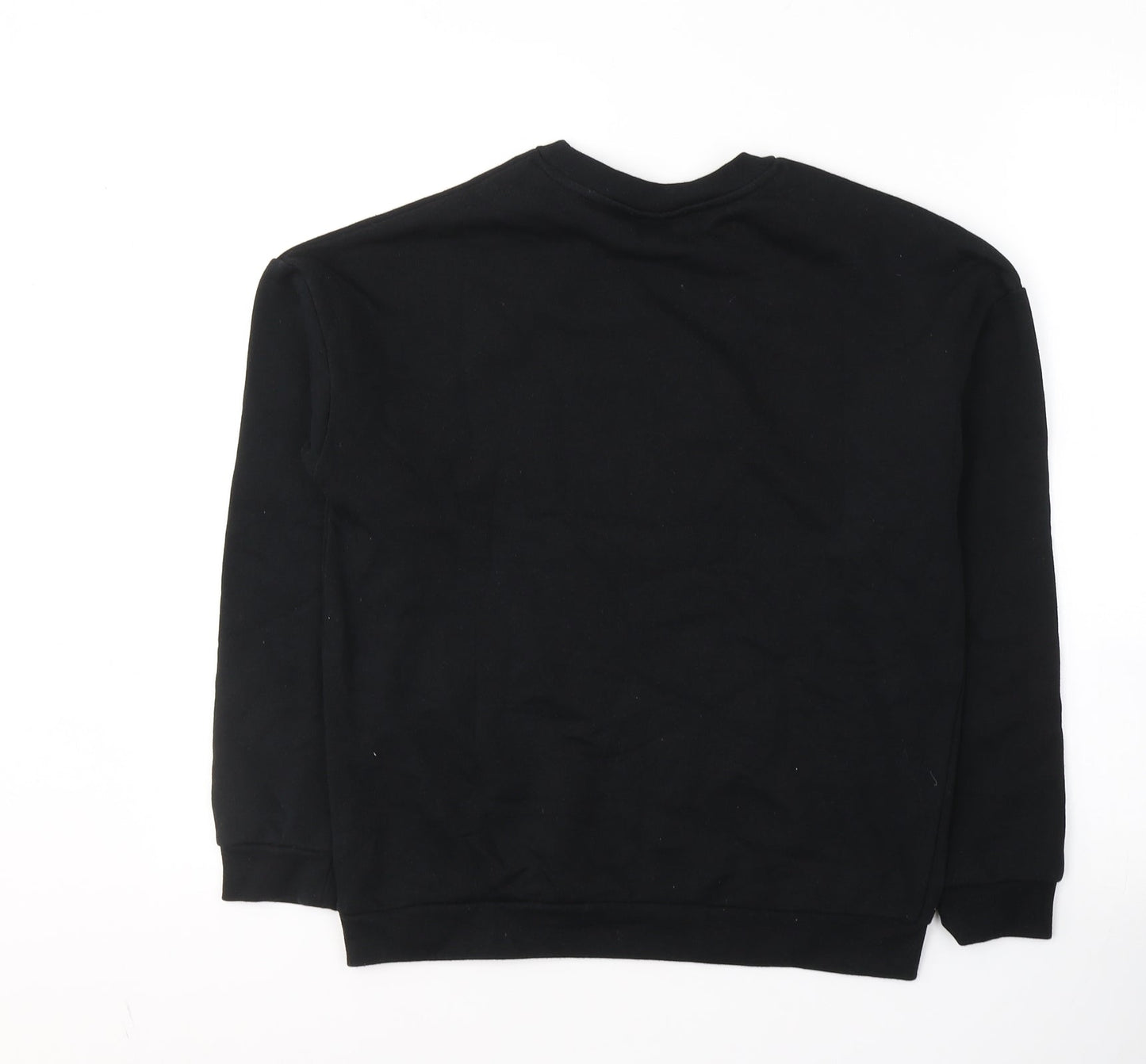Womens UK Size XS Disney Black Pullover Sweatshirt