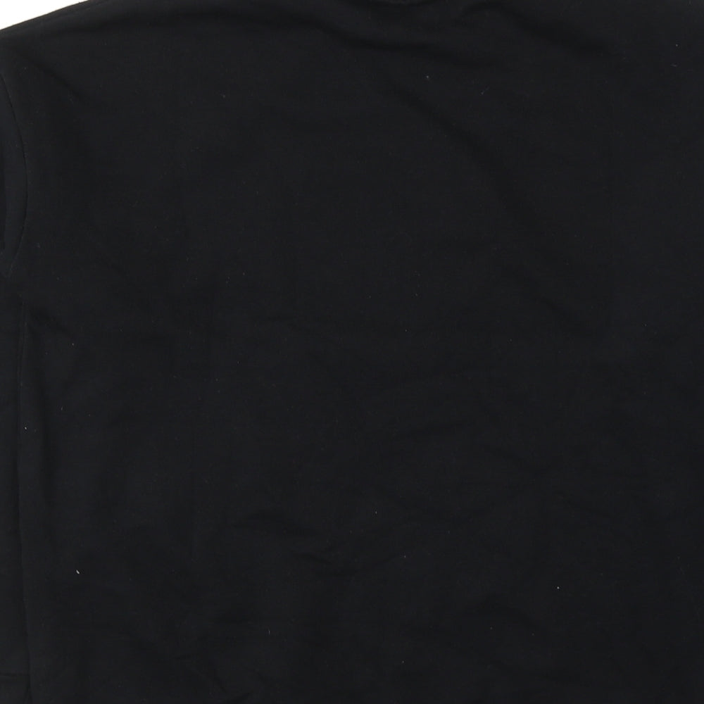 Womens UK Size XS Disney Black Pullover Sweatshirt