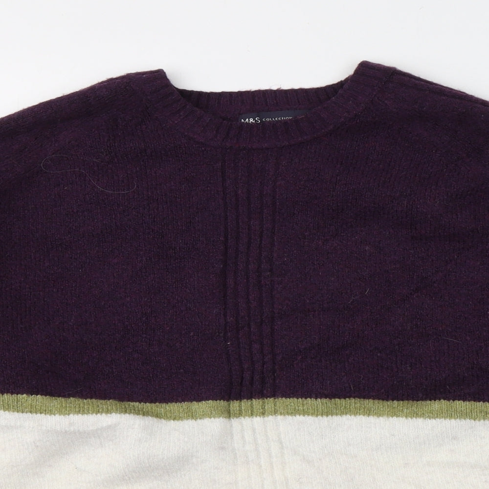 Womens UK Size XL Marks and Spencer Multicoloured Pullover Jumper