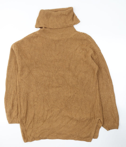 Womens UK Size XS VERO MODA Brown Pullover Jumper