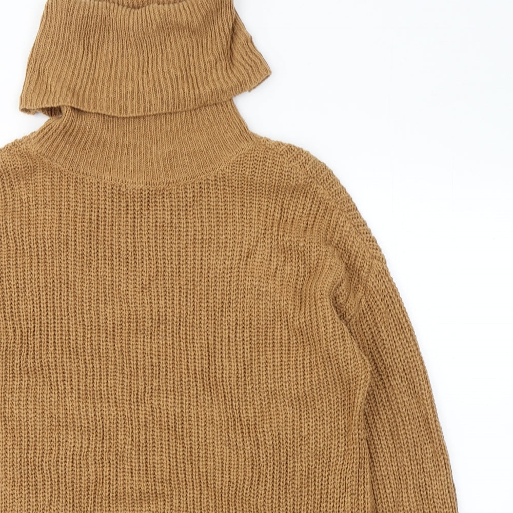 Womens UK Size XS VERO MODA Brown Pullover Jumper