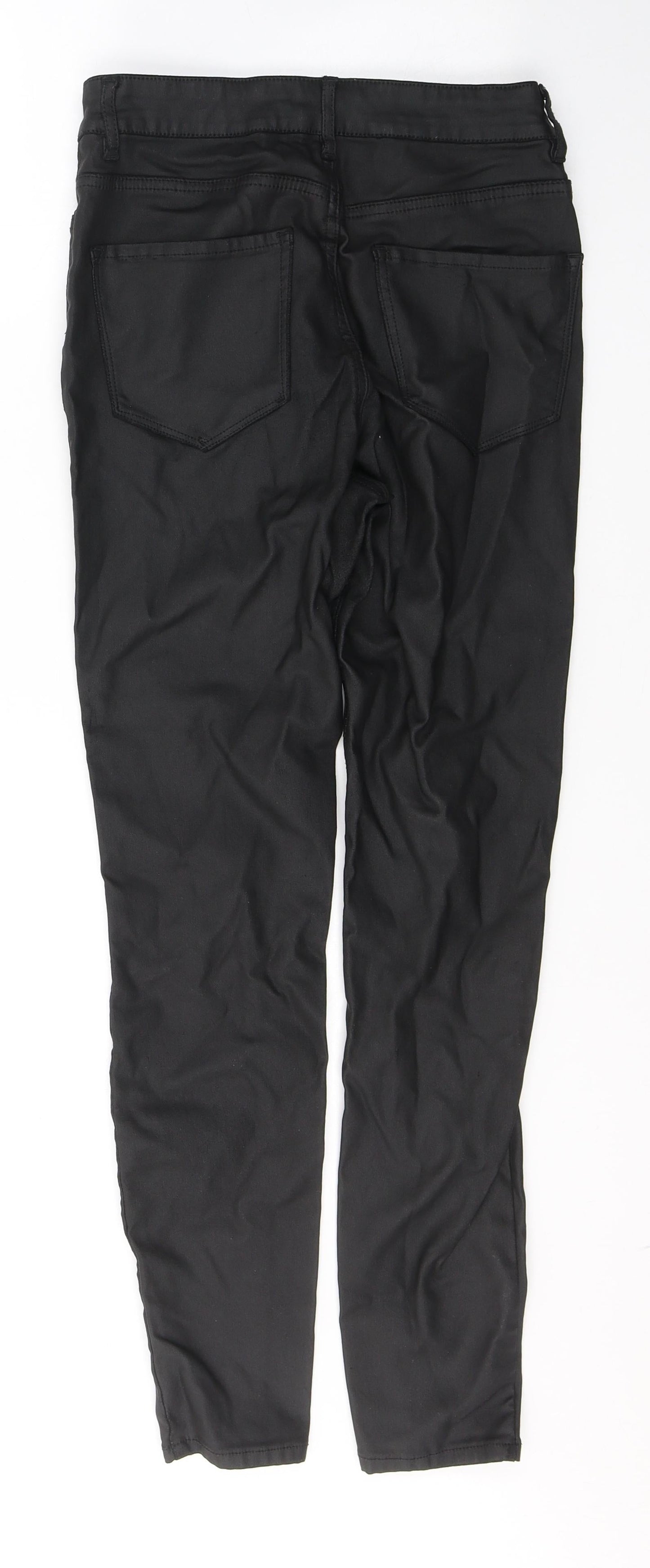 Urban Bliss Womens Black  Viscose Skinny Jeans Size 10 L28 in Regular Button