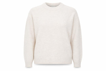 Womens UK Size M H&M Beige Pullover Jumper