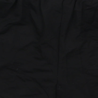 ASOS Womens Black  Viscose Bermuda Shorts Size 8  Regular Drawstring