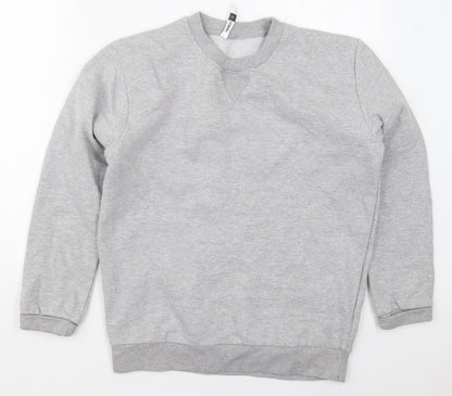 Mens UK Size S Pep&co Grey Pullover Sweatshirt