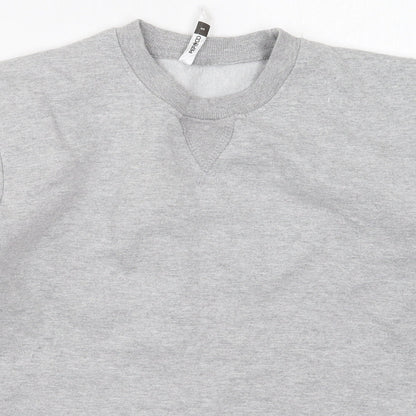 Mens UK Size S Pep&co Grey Pullover Sweatshirt