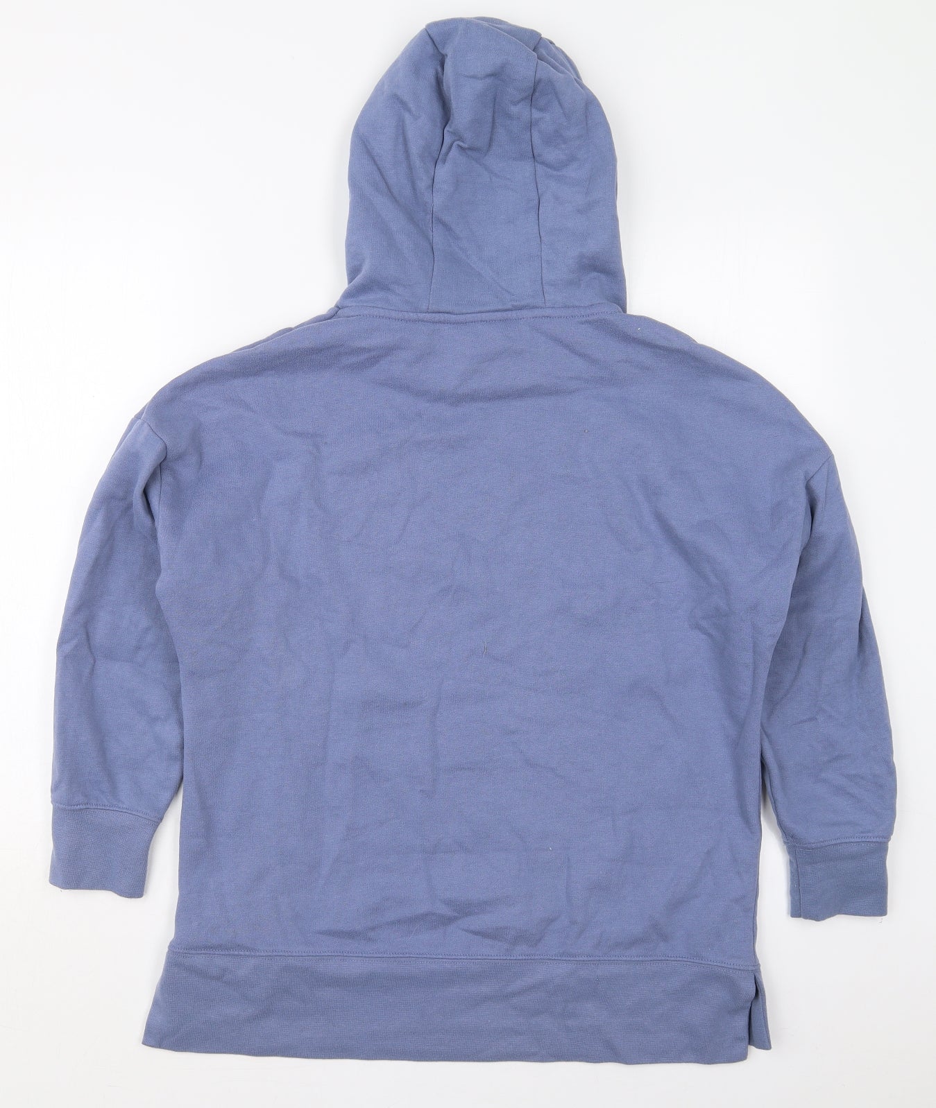 Dunnes Womens Blue  Cotton Pullover Hoodie Size S  Pullover