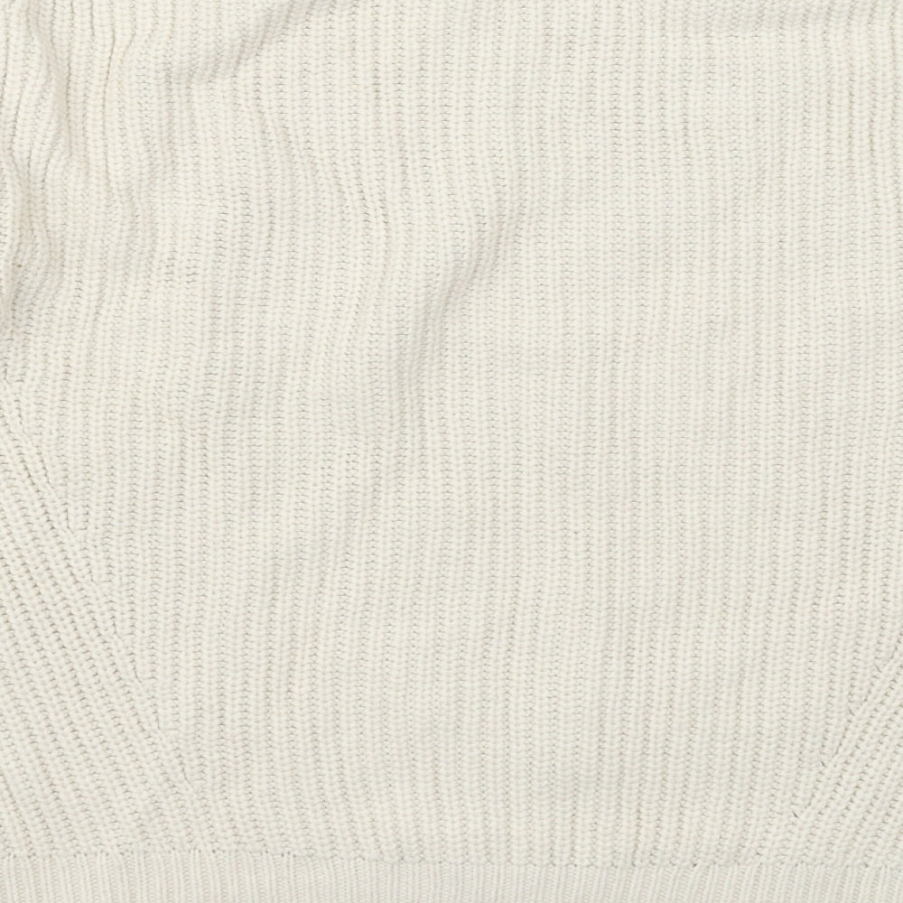 Womens UK Size S New Look Ivory Pullover Jumper