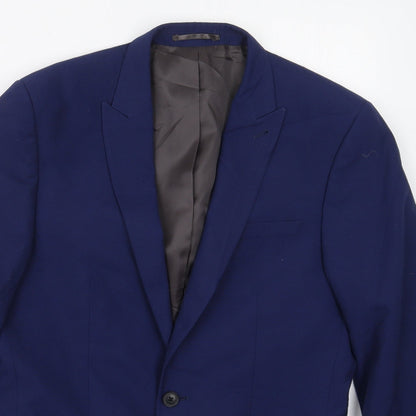 Mens UK Size 38 NEXT Regular Blue Suit Jacket