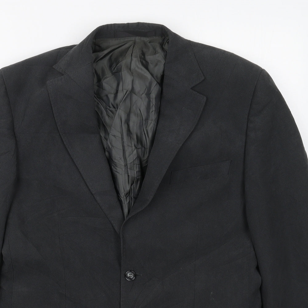 Mens UK Size 38 Marks and Spencer Regular Grey Suit Jacket