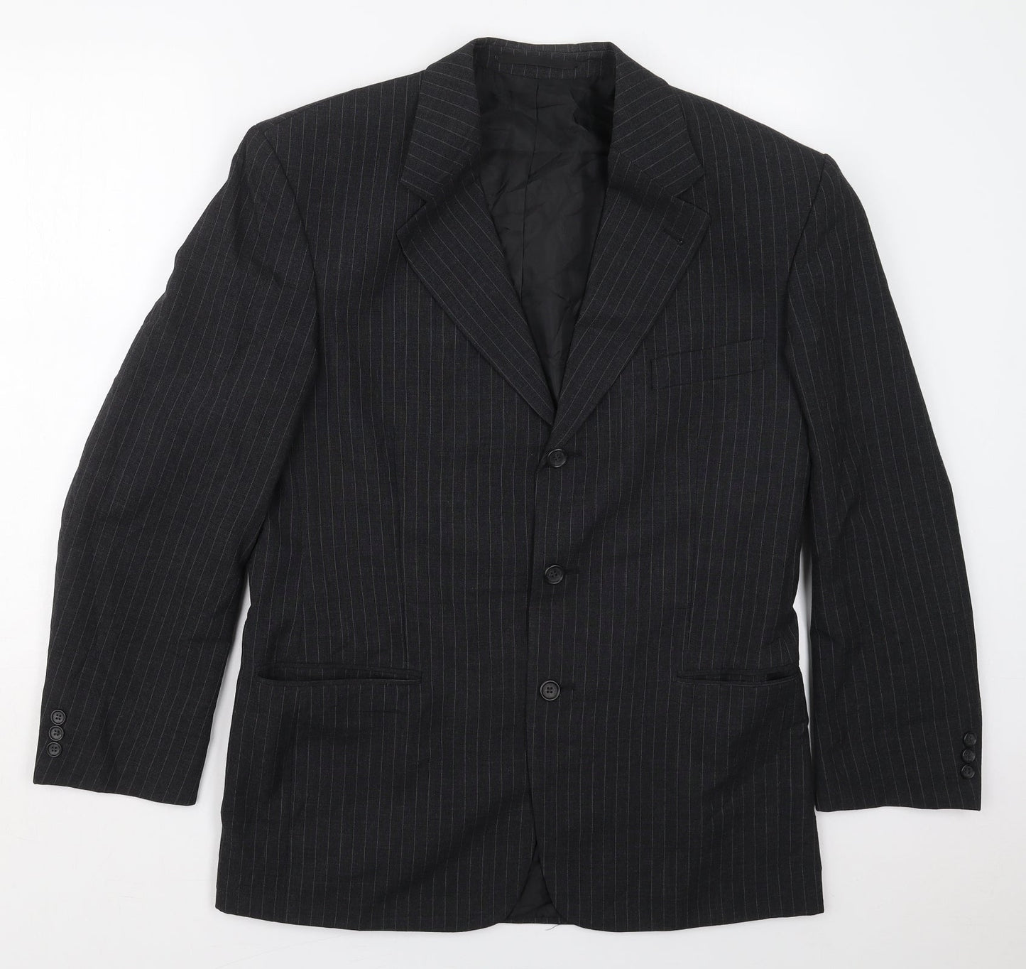 Mens UK Size 42 C&A Regular Grey Suit Jacket