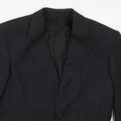 Mens UK Size 42 C&A Regular Grey Suit Jacket