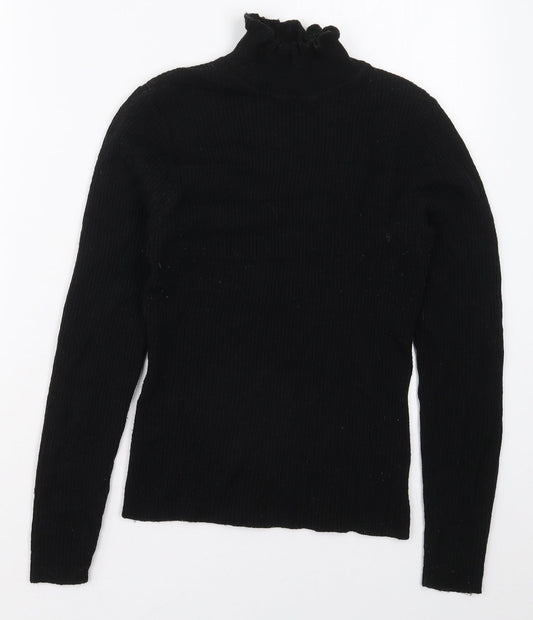 Womens UK Size 10 New Look Black Pullover Jumper