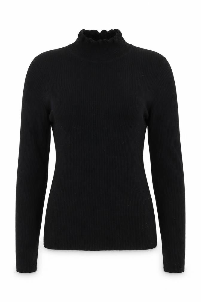 Womens UK Size 10 New Look Black Pullover Jumper