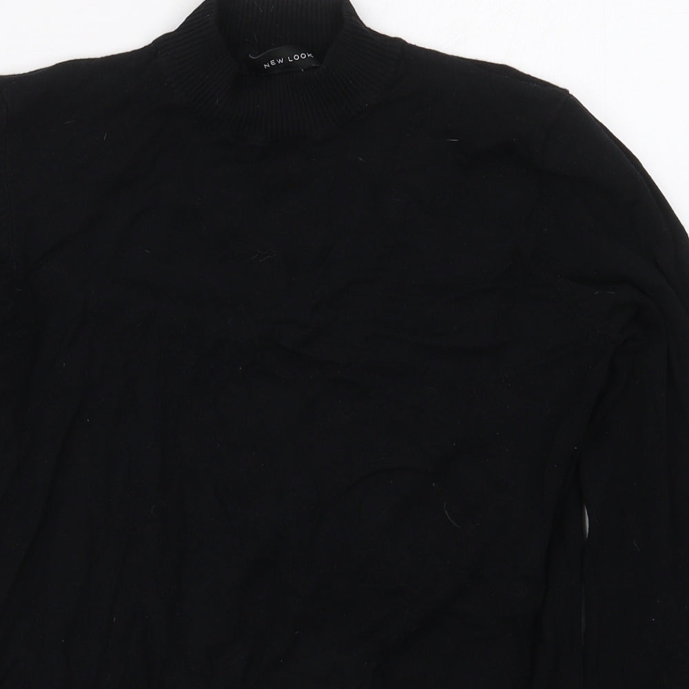 Womens UK Size 12 New Look Black Pullover Jumper