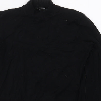 Womens UK Size 12 New Look Black Pullover Jumper