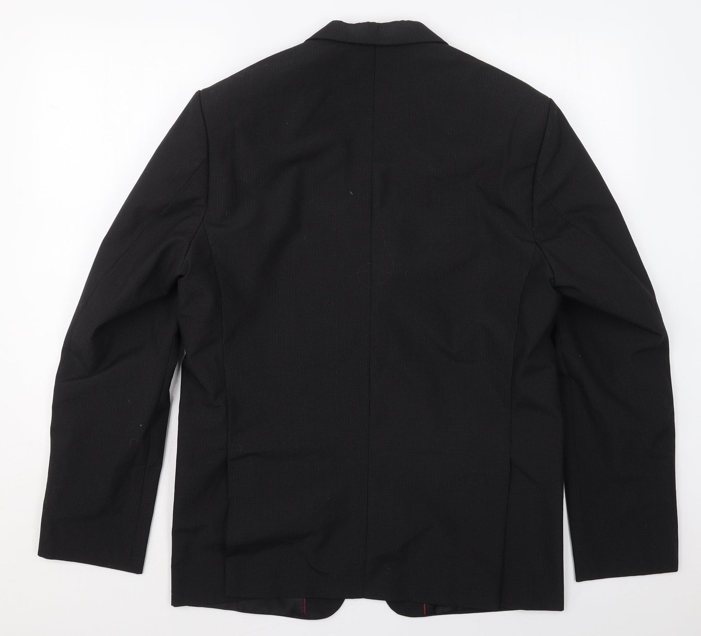Mens UK Size 40 Preworn Regular Black Suit Jacket